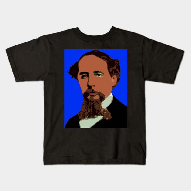 charles dickens Kids T-Shirt by oryan80